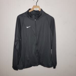 Nike Sweatshirt Full Zip Women Size XL Long Sleeve Epic Knit Jacket Gray CN9520